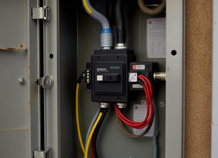 Transfer switch installation for backup power
